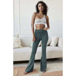 Urban Outfitters Green Boot Cut Flare Pants